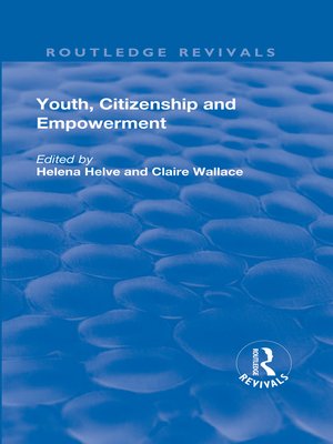 cover image of Youth, Citizenship and Empowerment